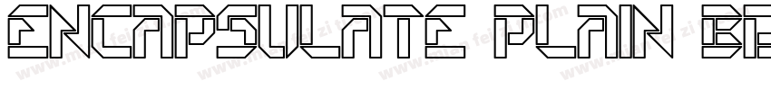 Encapsulate Plain BRK字体转换